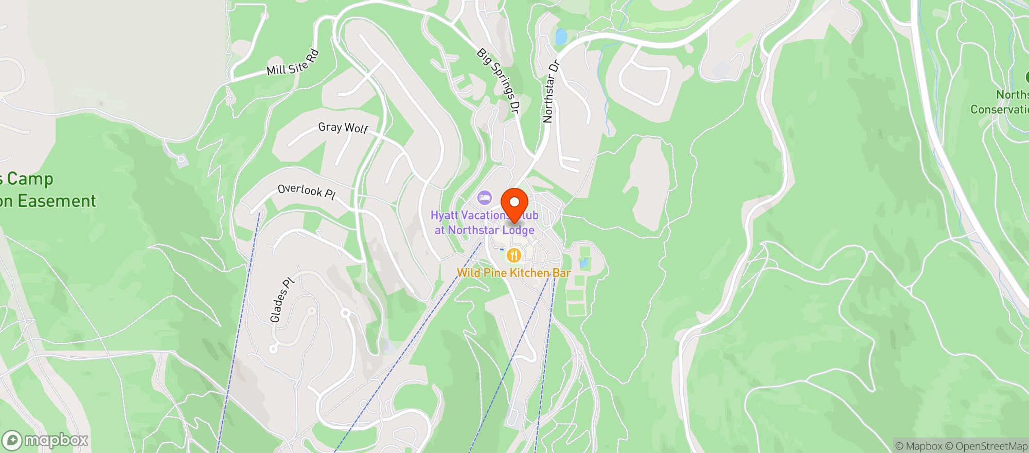 Map showing Copper Lane Cafe and Provisions - Truckee