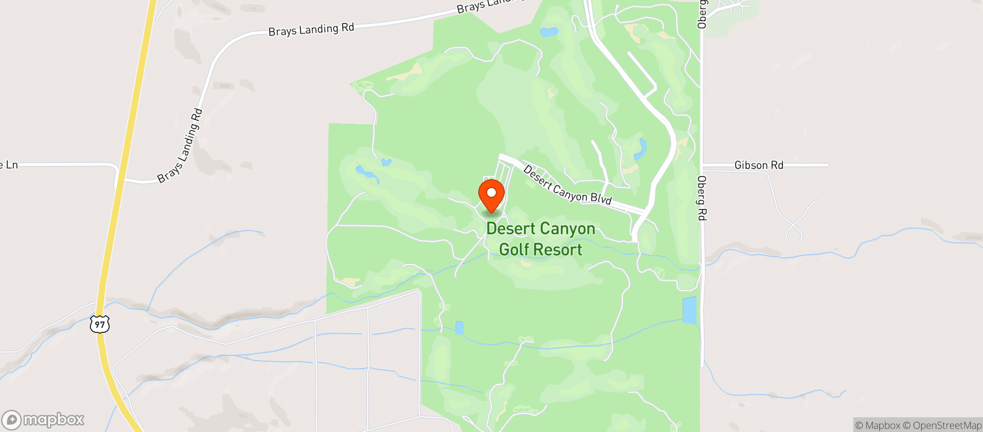 Map showing Cjs Oasis