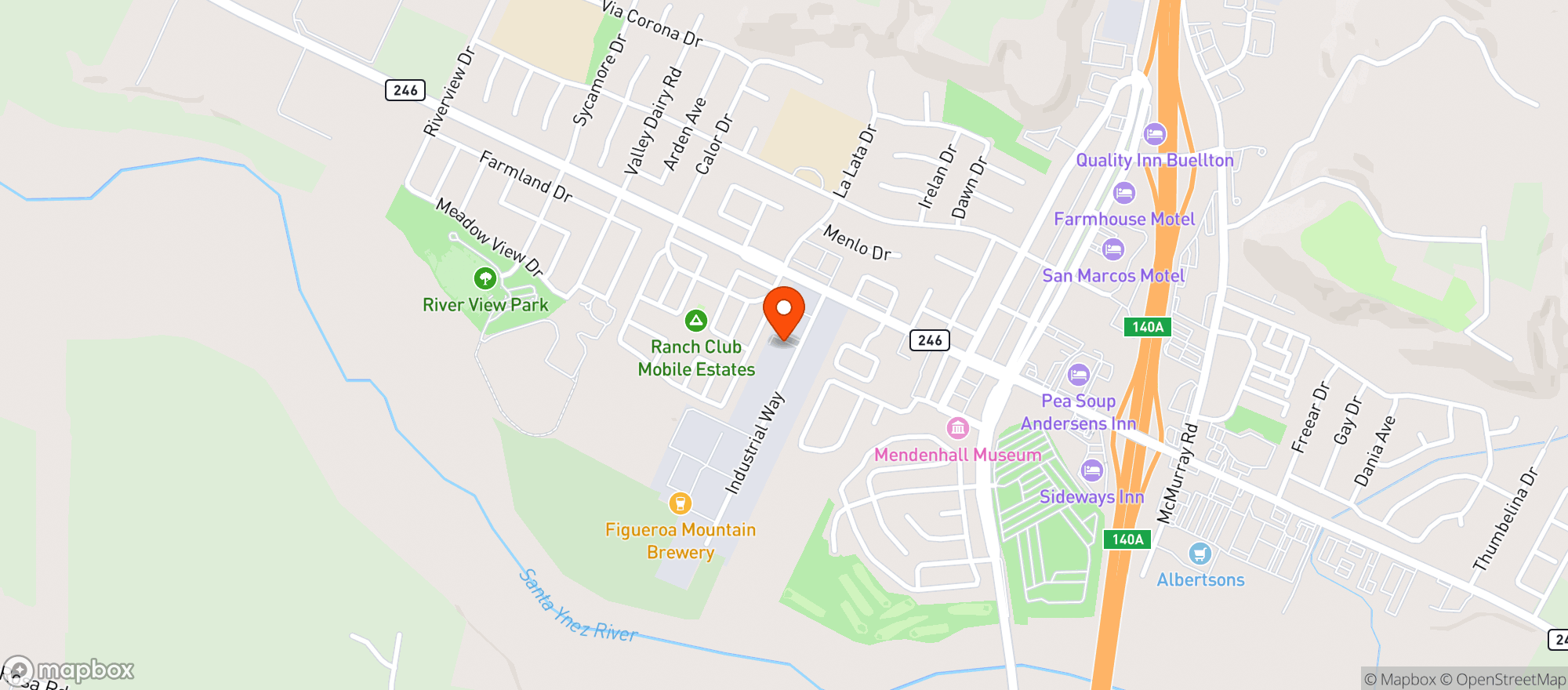 Map showing Sunrise Organic Farm Llc Ship