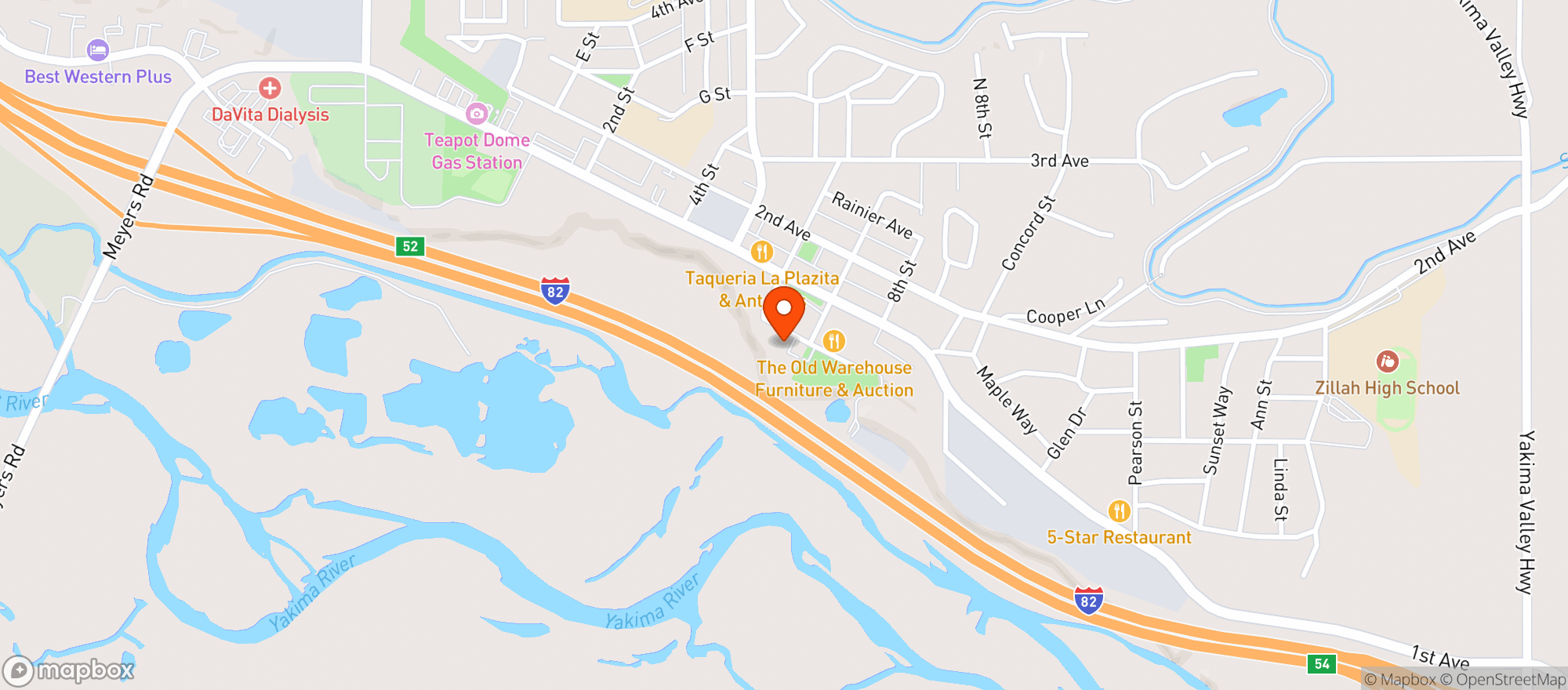 Map showing Skin Unfiltered Medical Aesthetics