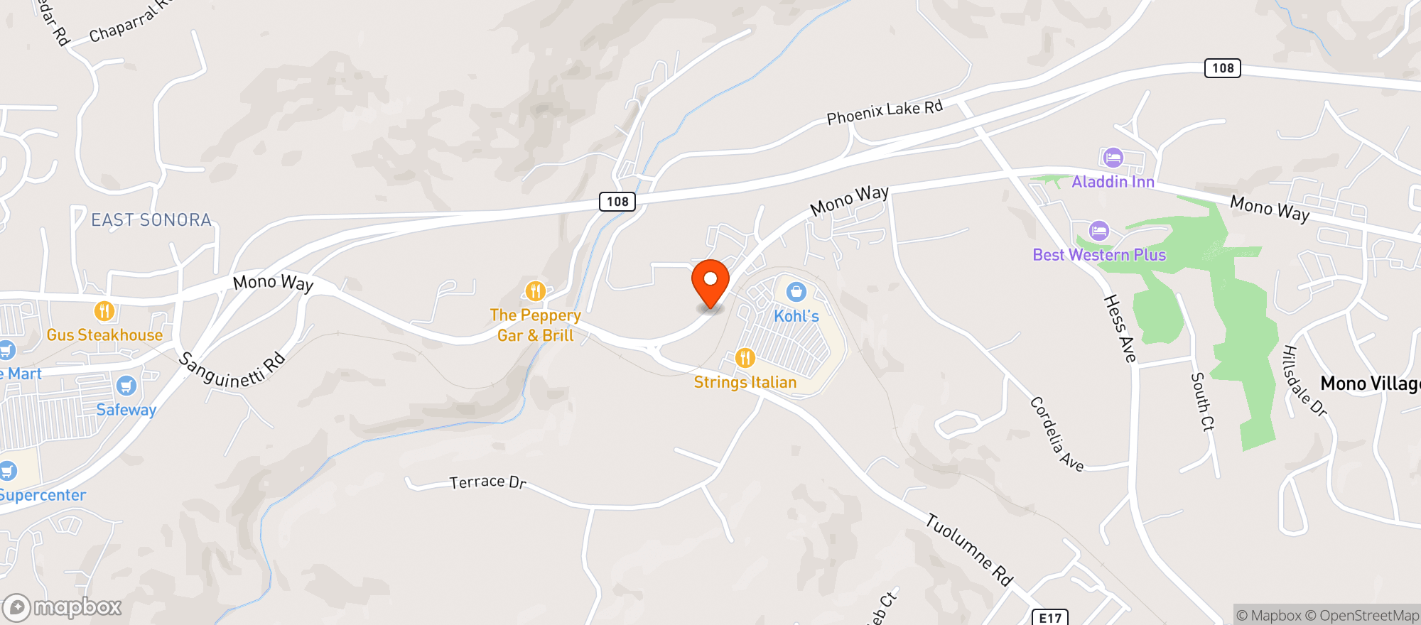 Map showing Cvs Pharmacy