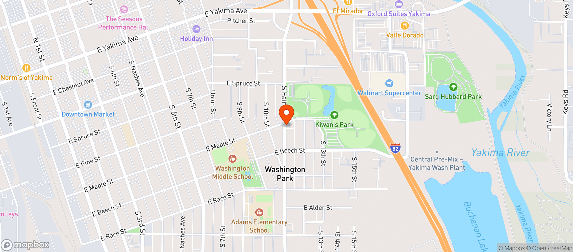 Map showing Xpress Liquor And Wine