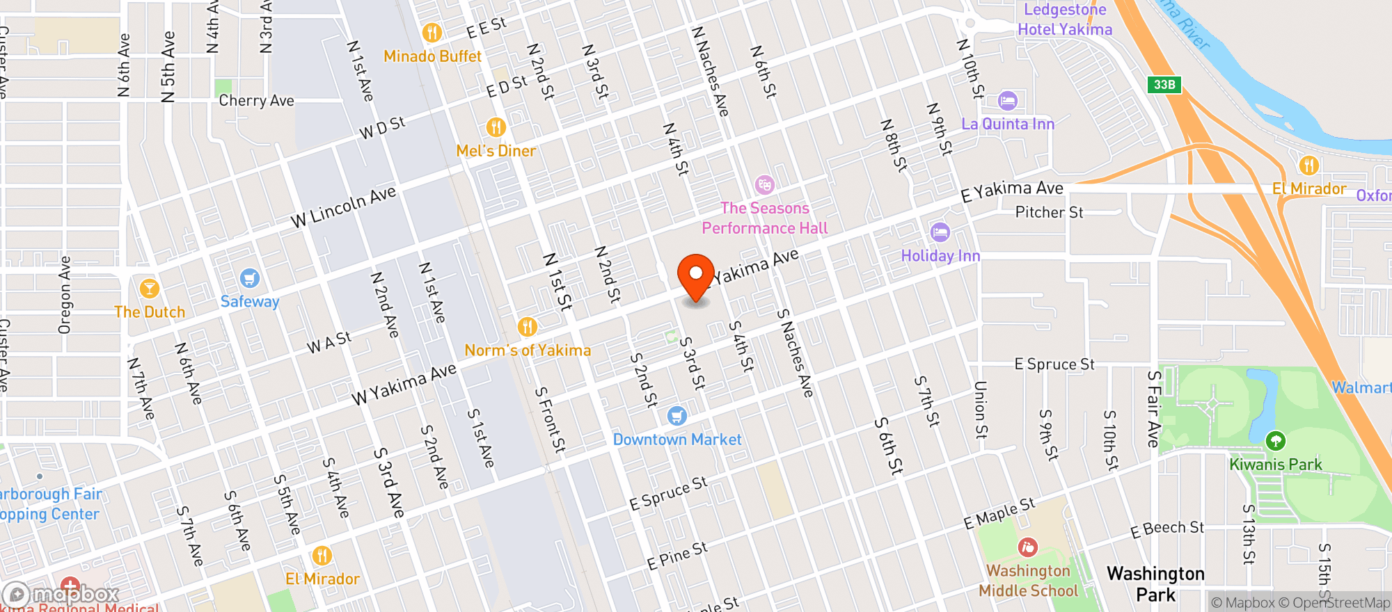 Map showing Purrr
