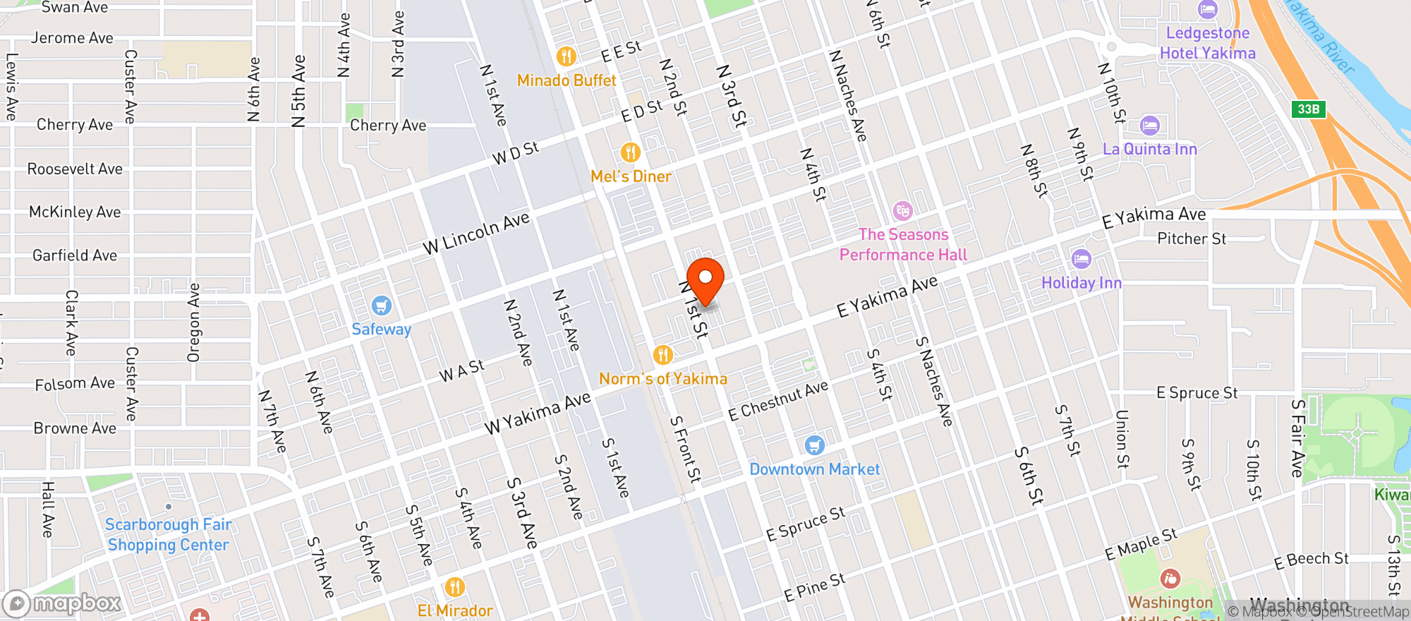 Map showing Crafted