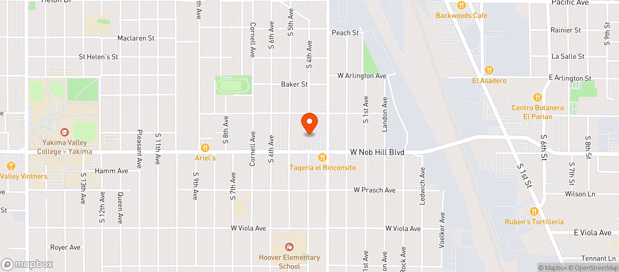 Map showing Wray's - Southgate Iga