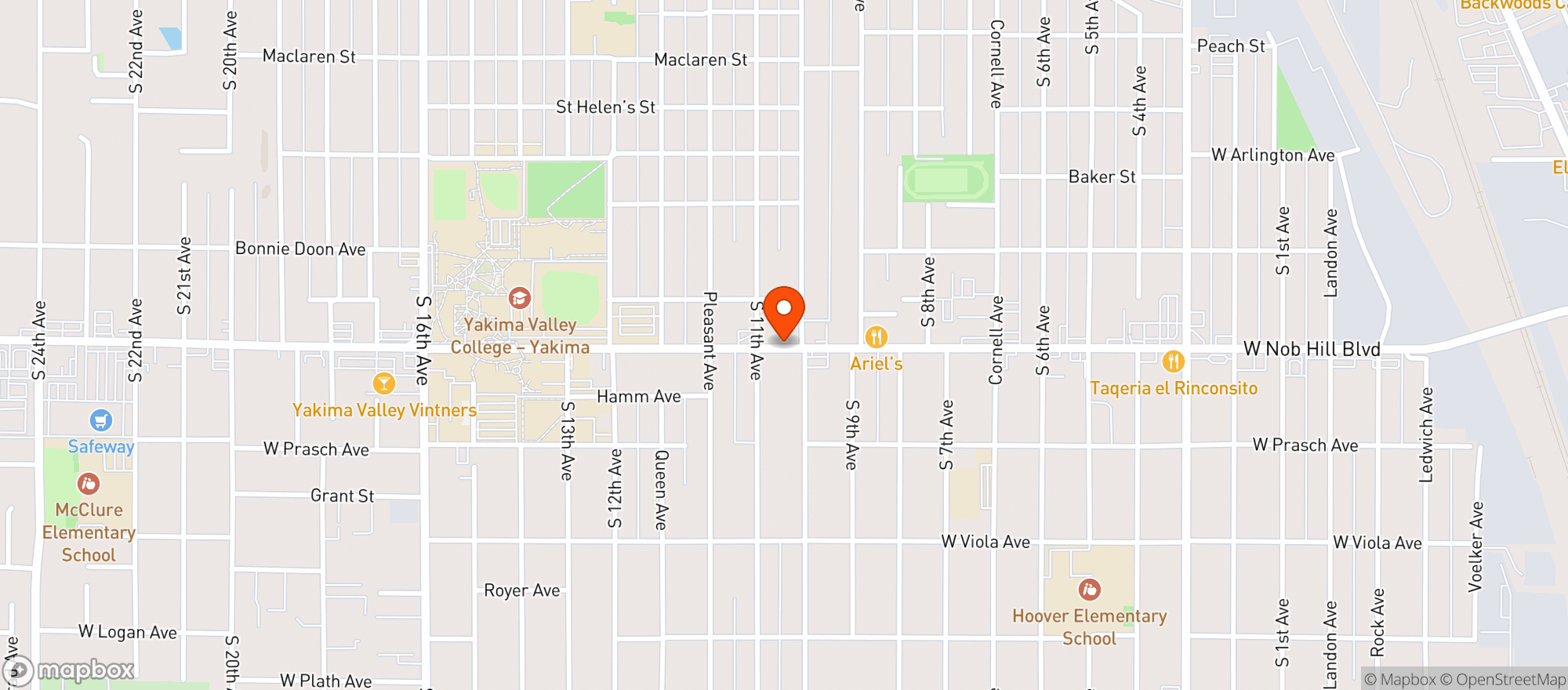 Map showing Rocky Mart