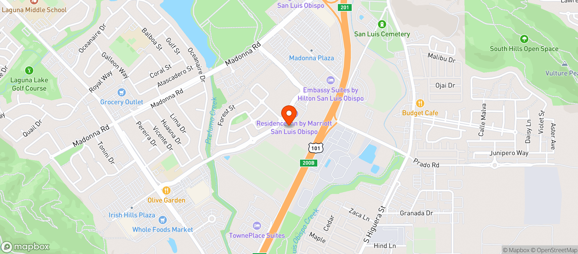 Map showing Slo Ranch Market