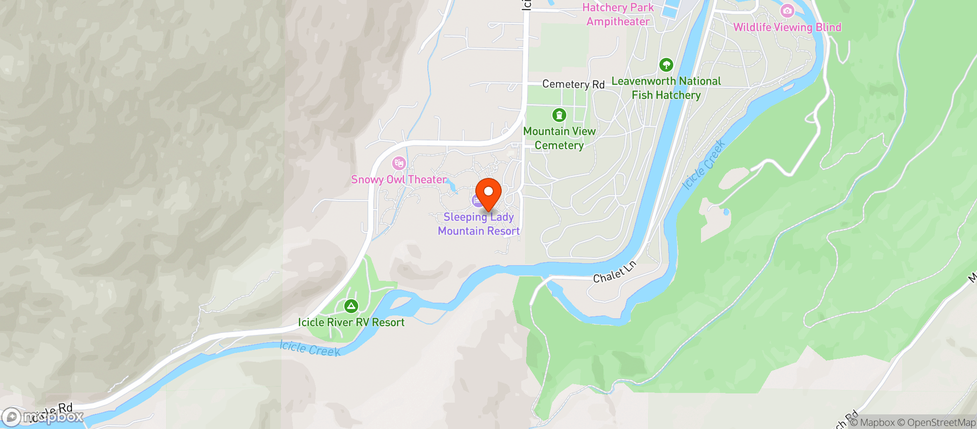 Map showing Lupine Market