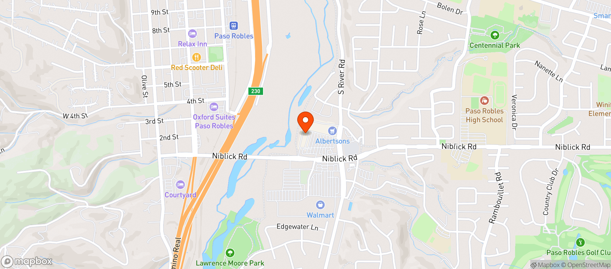 Map showing Gnc