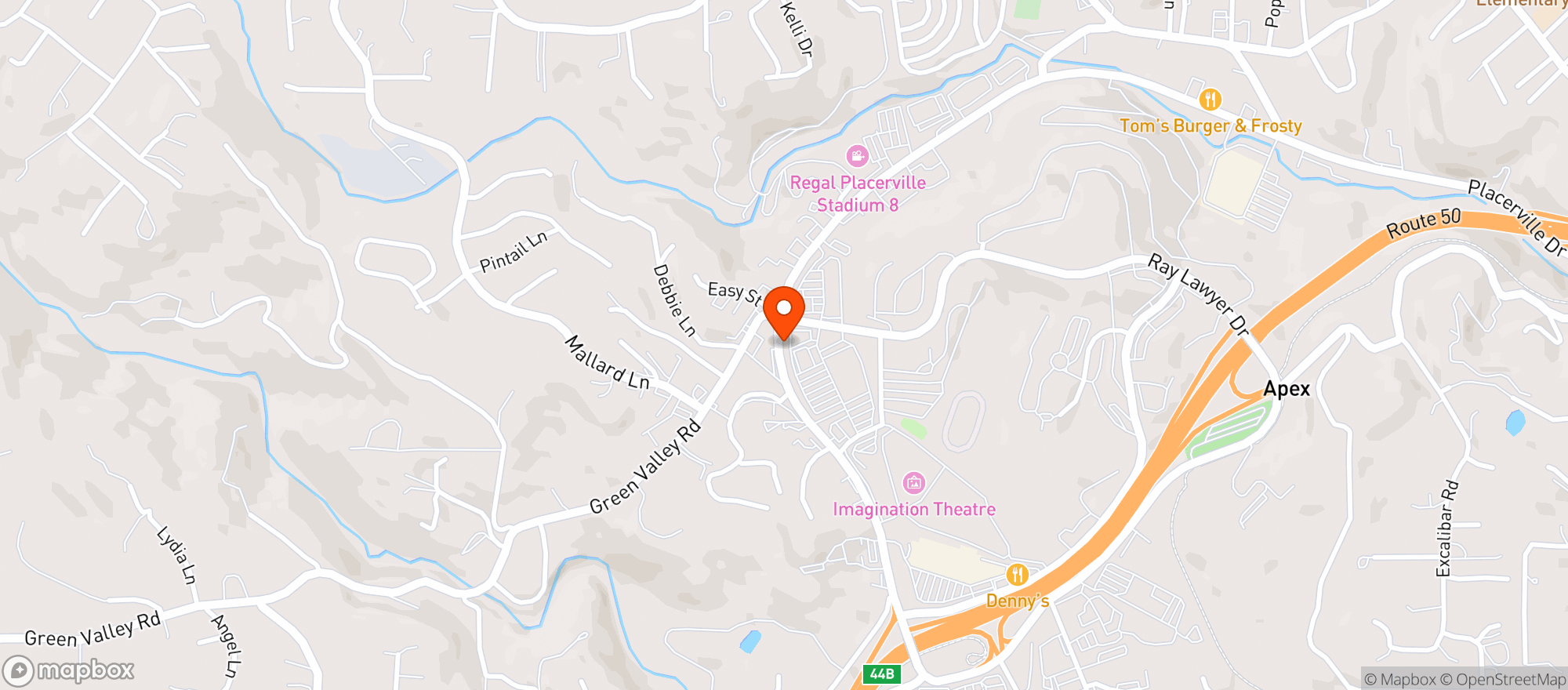 Map showing RALEY'S 422