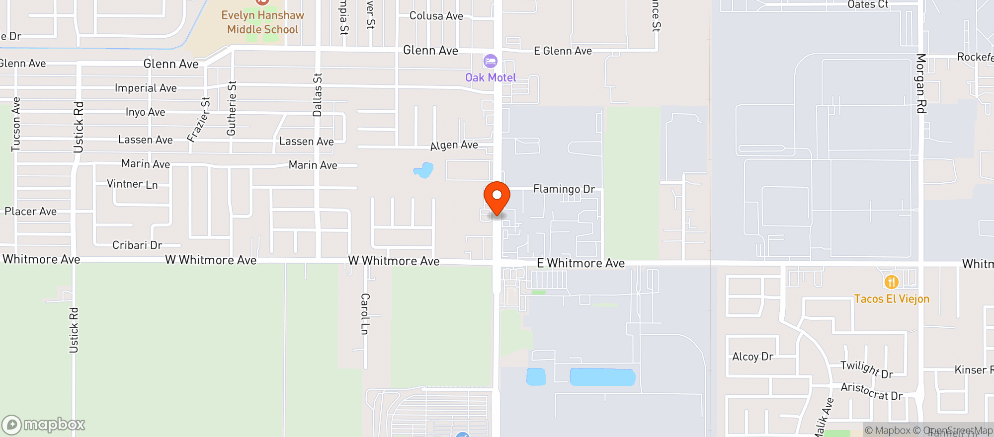 Map showing Ampm