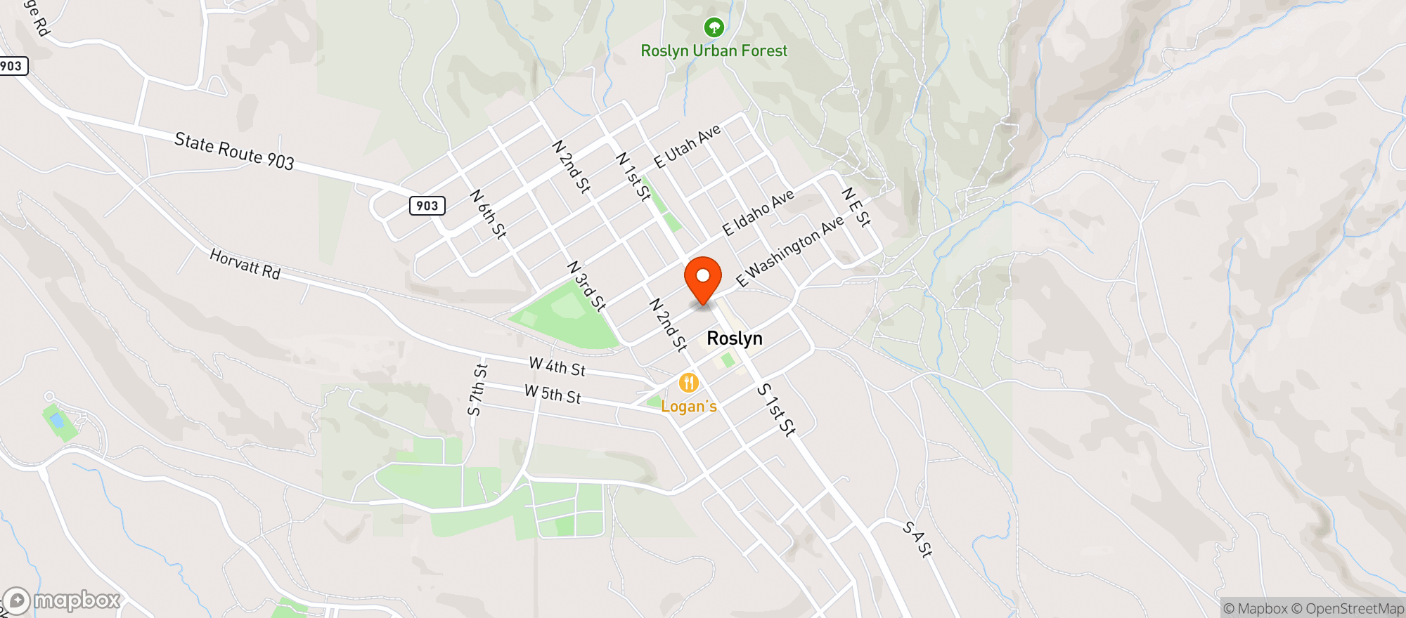 Map showing Markos Place