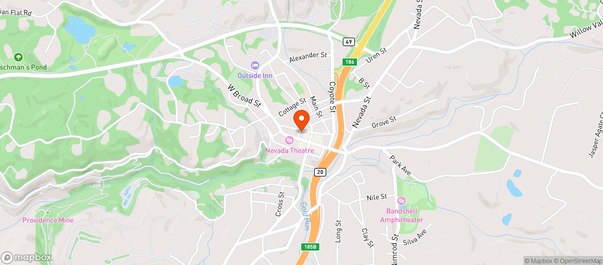Map showing Winnie Superette