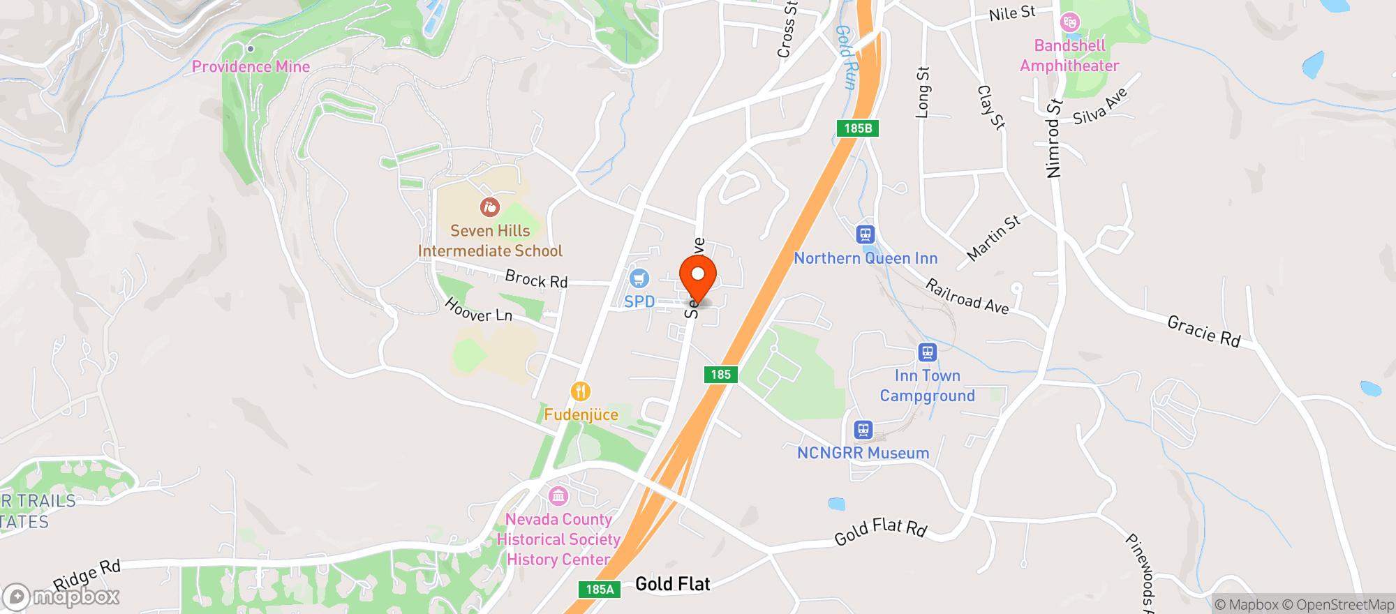 Map showing Elevation 2477, LLC