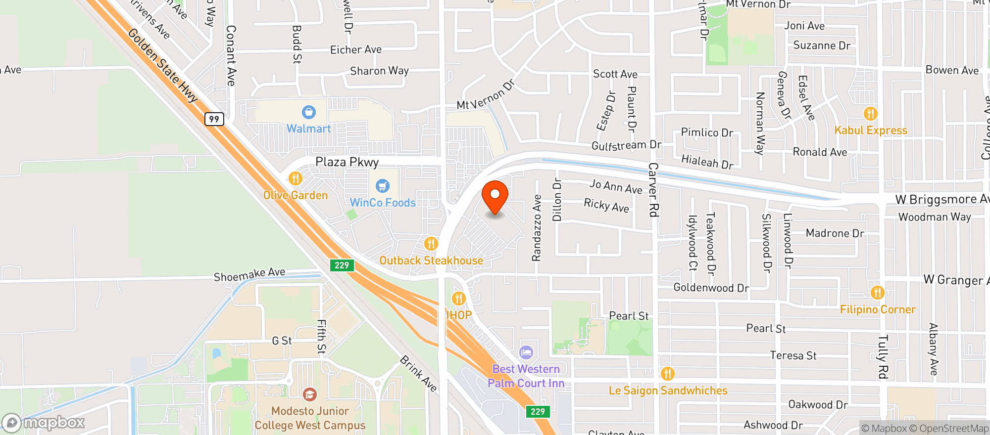 Map showing Food Maxx