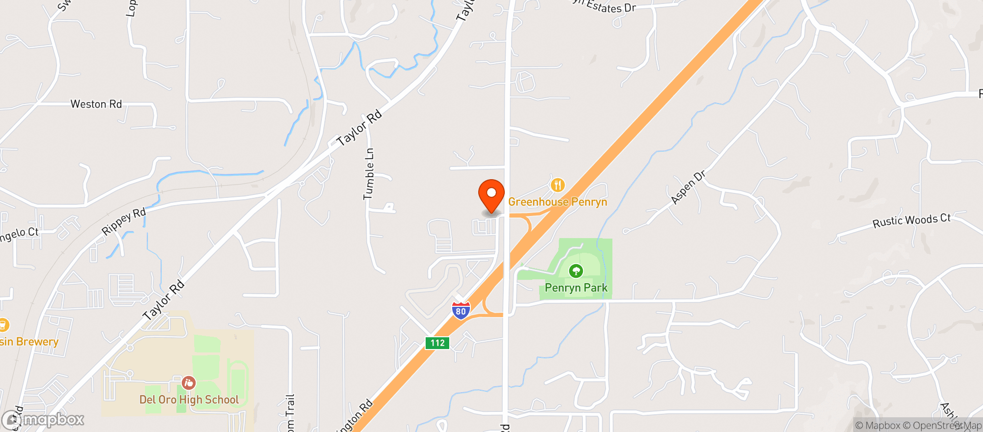 Map showing 76 #22 - Penryn