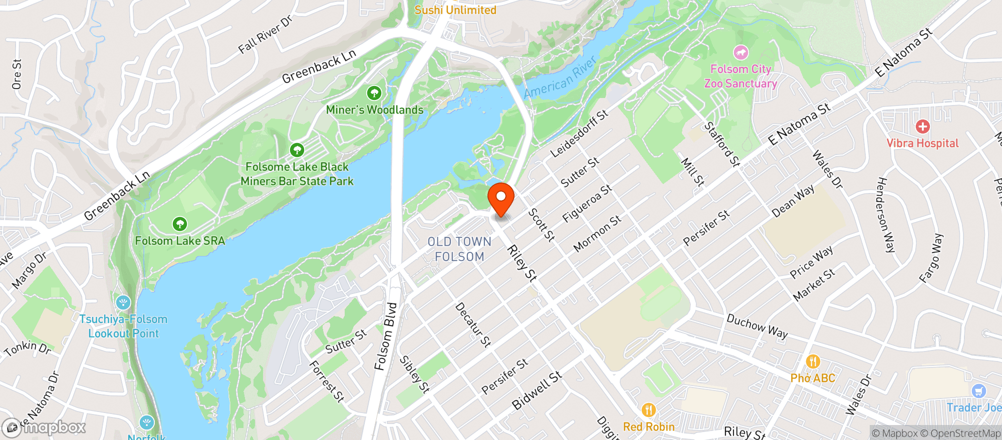 Map showing Powerhouse Entertainment