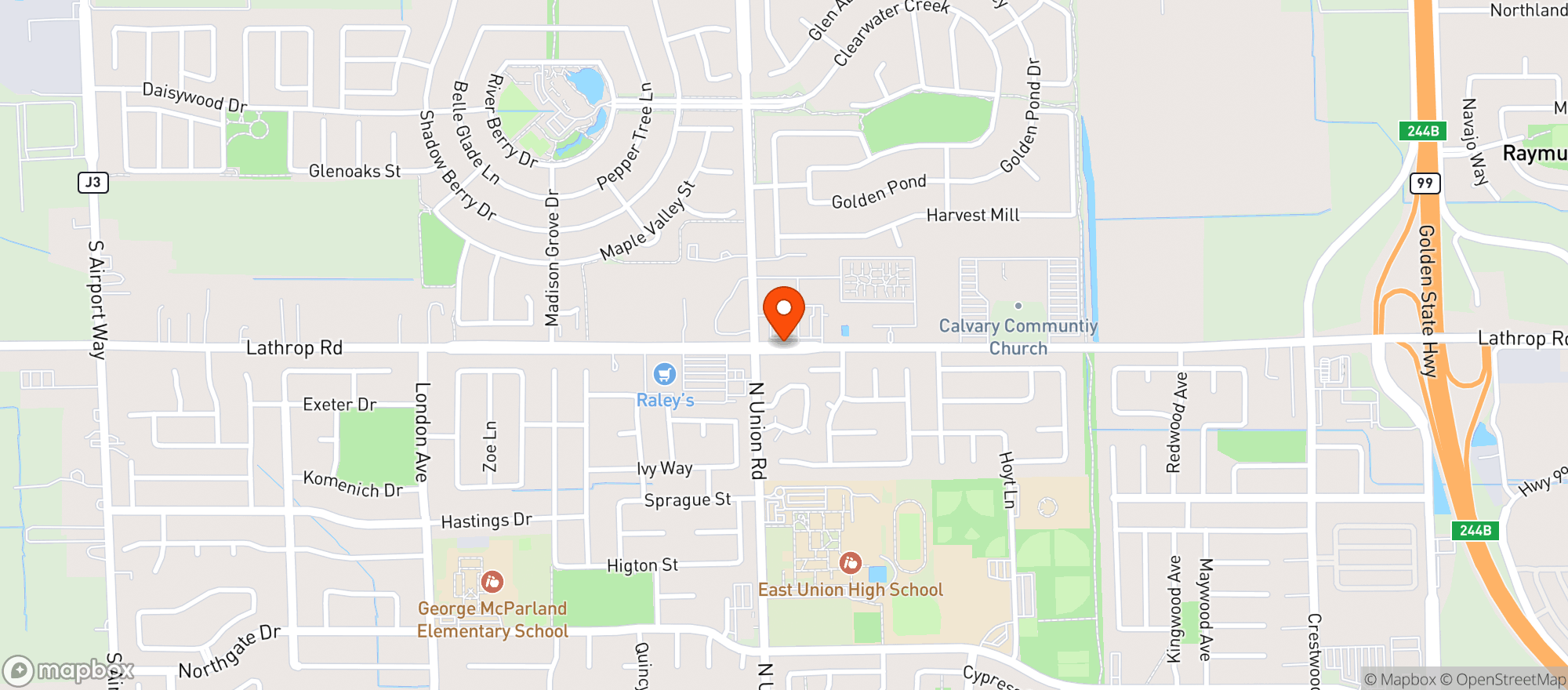 Map showing CVS PHARMACY