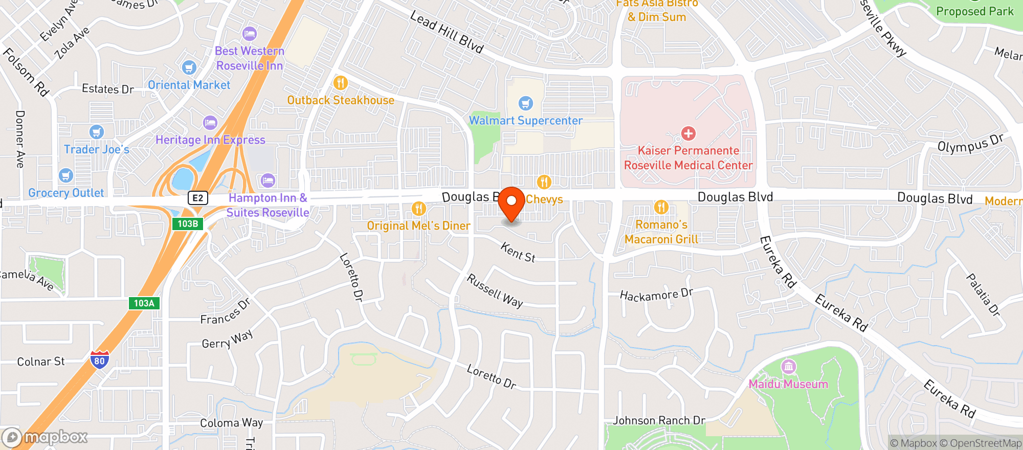 Map showing 3 monkeys