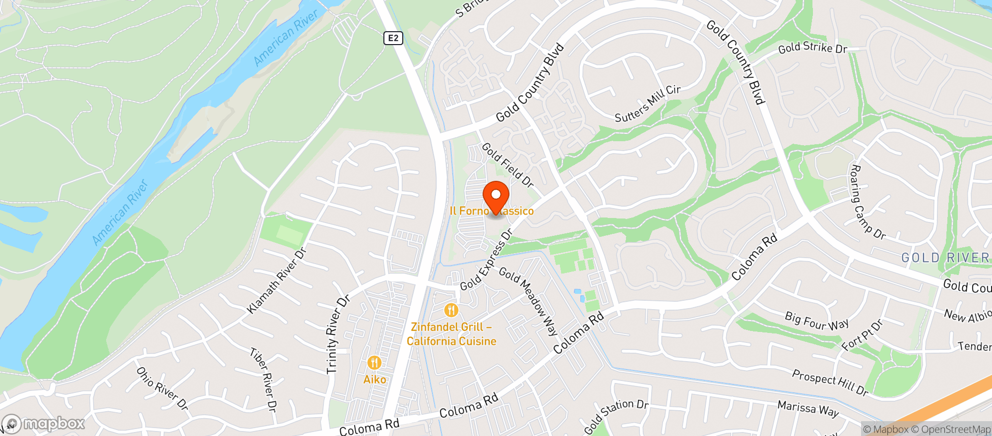 Map showing Raleys