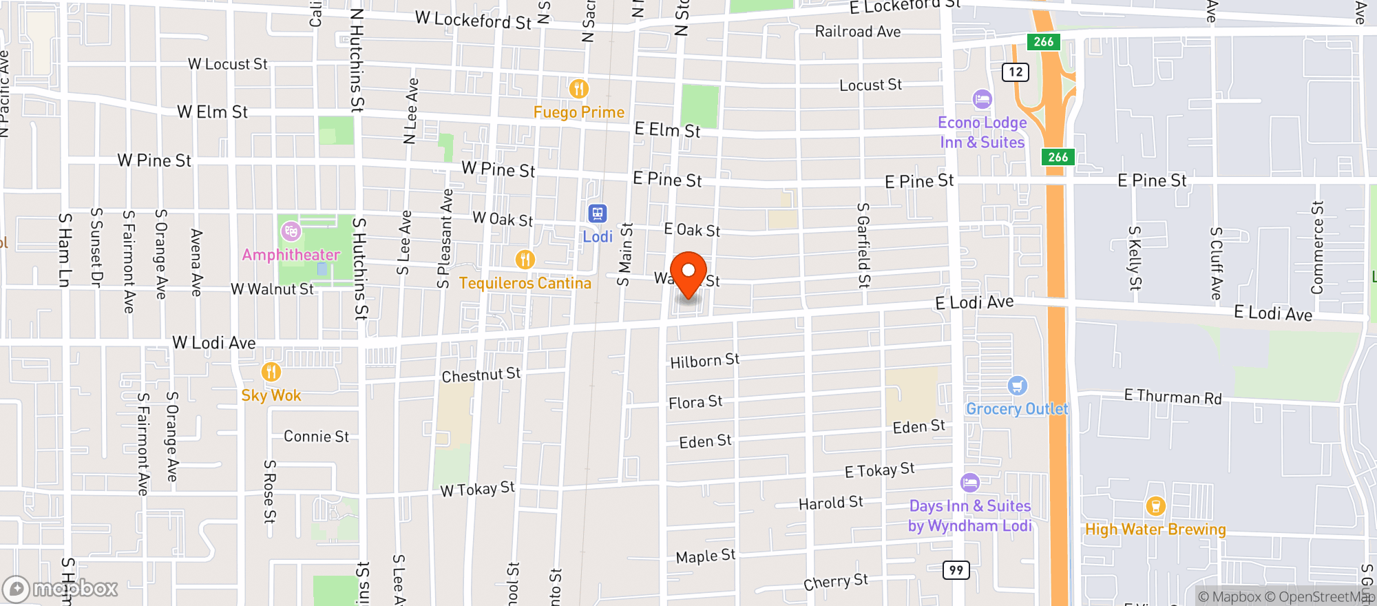 Map showing Smart & Final Extra #593