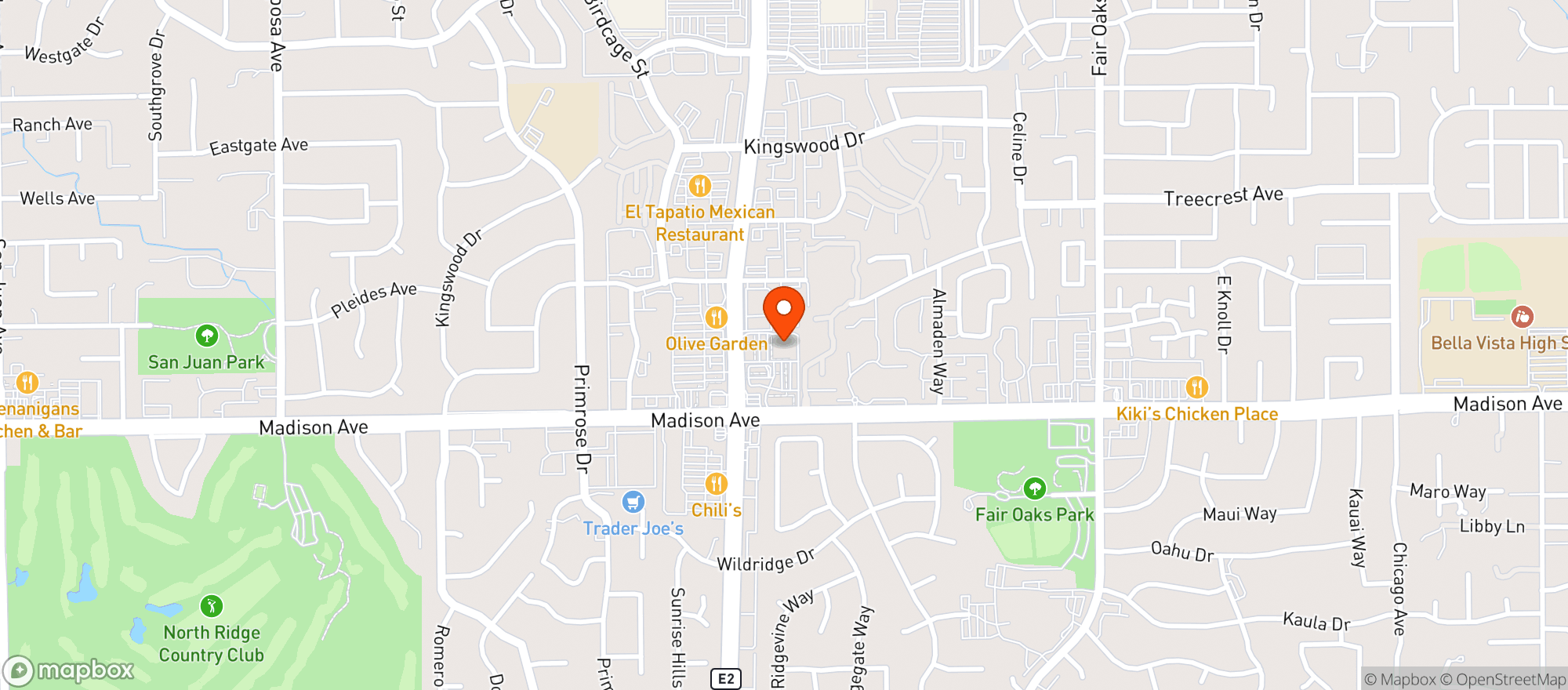 Map showing Smart & Final Extra #703