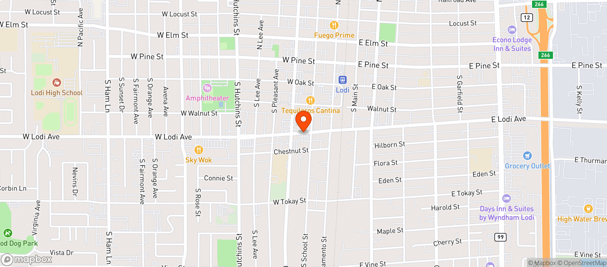 Map showing Cvs Pharmacy