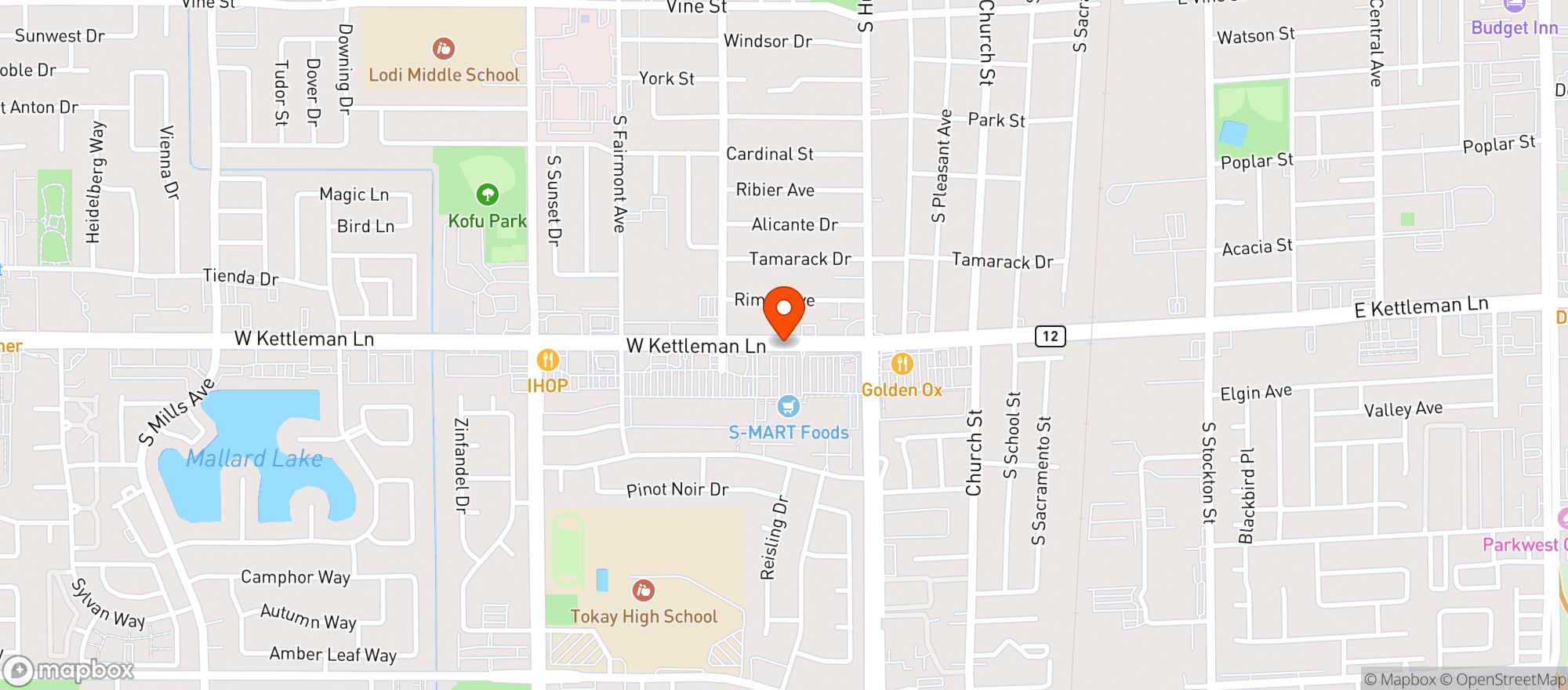 Map showing Food Maxx