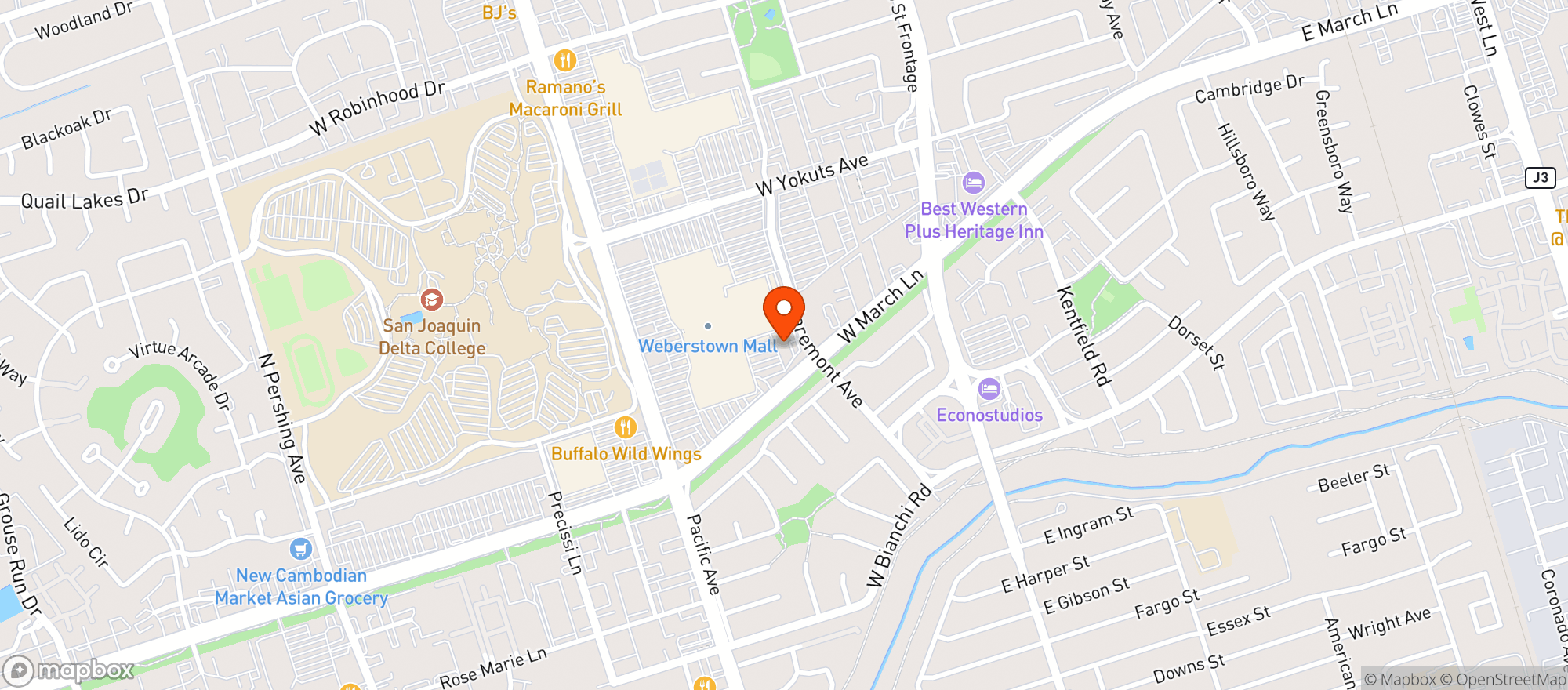 Map showing Gnc