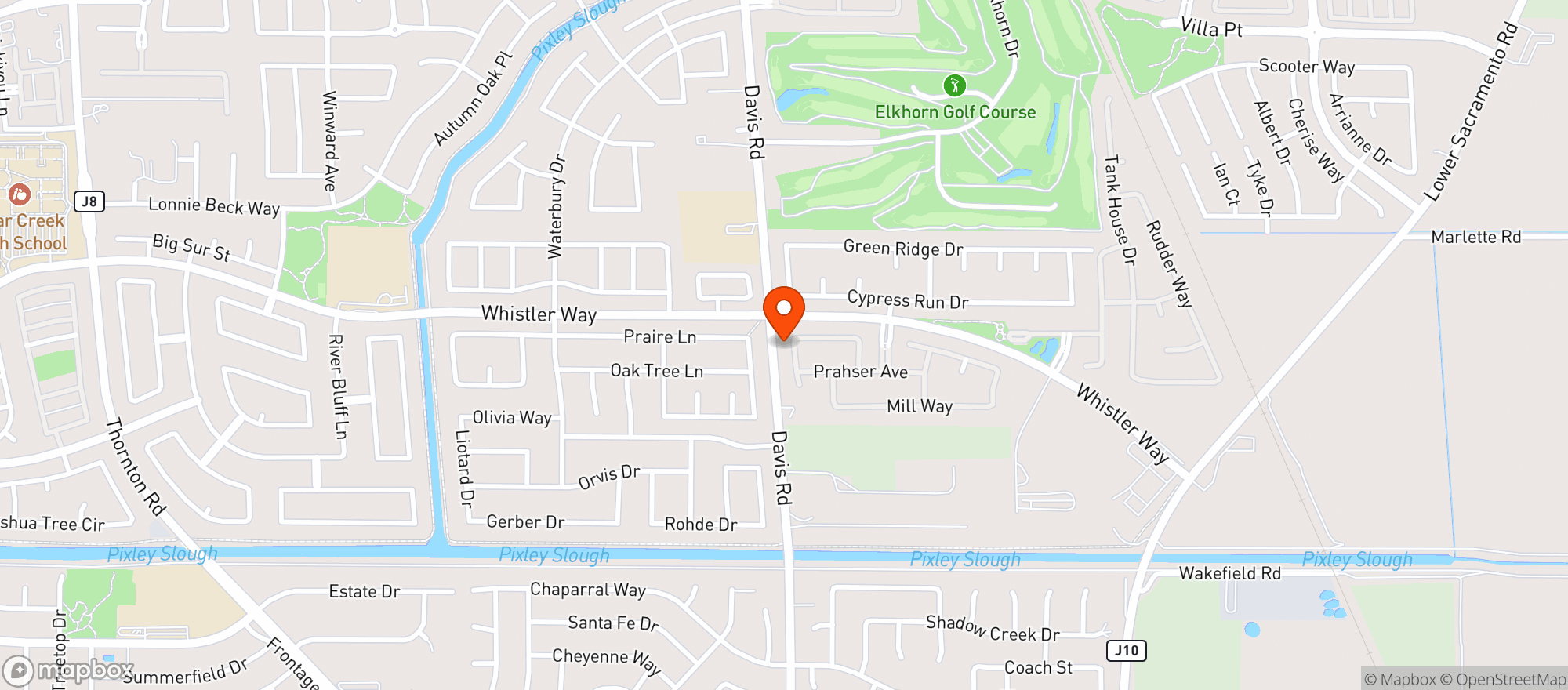 Map showing Fired Mobile Pizza Oven