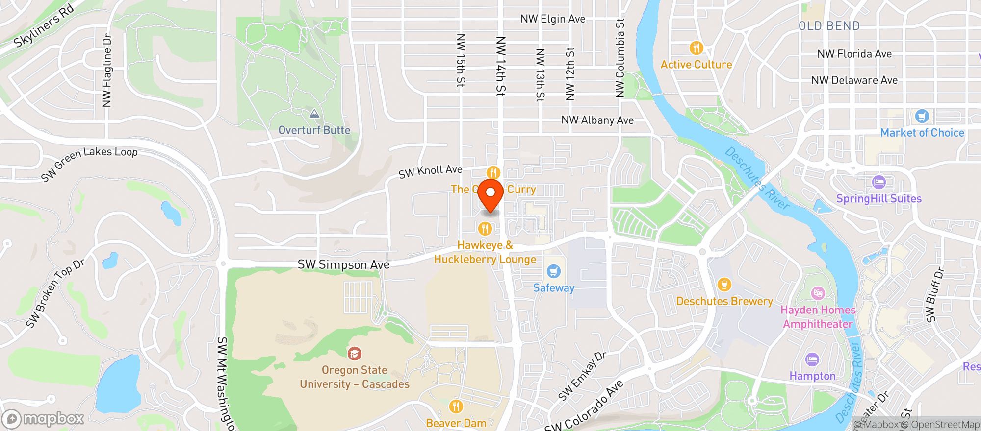 Map showing Giorgio's Wine & Spirits