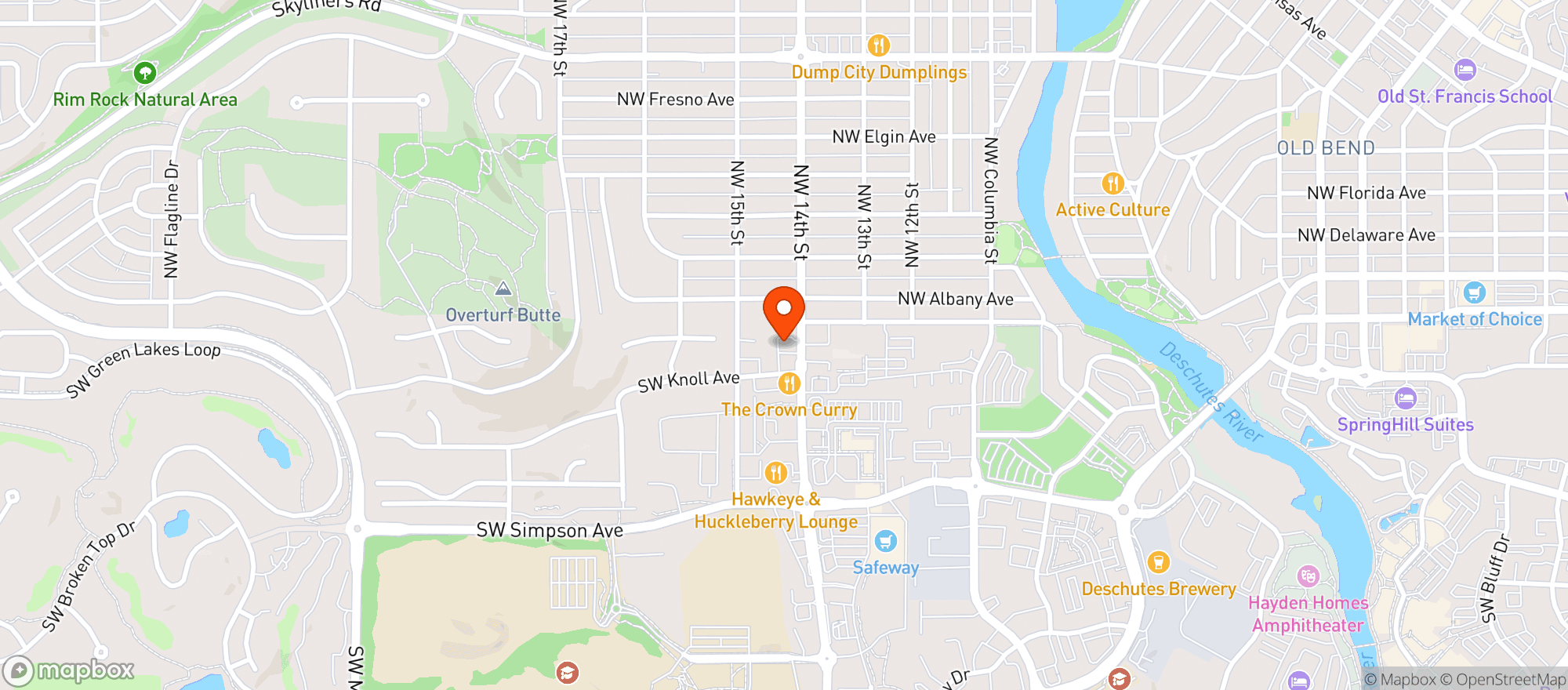 Map showing Cassitys Bar