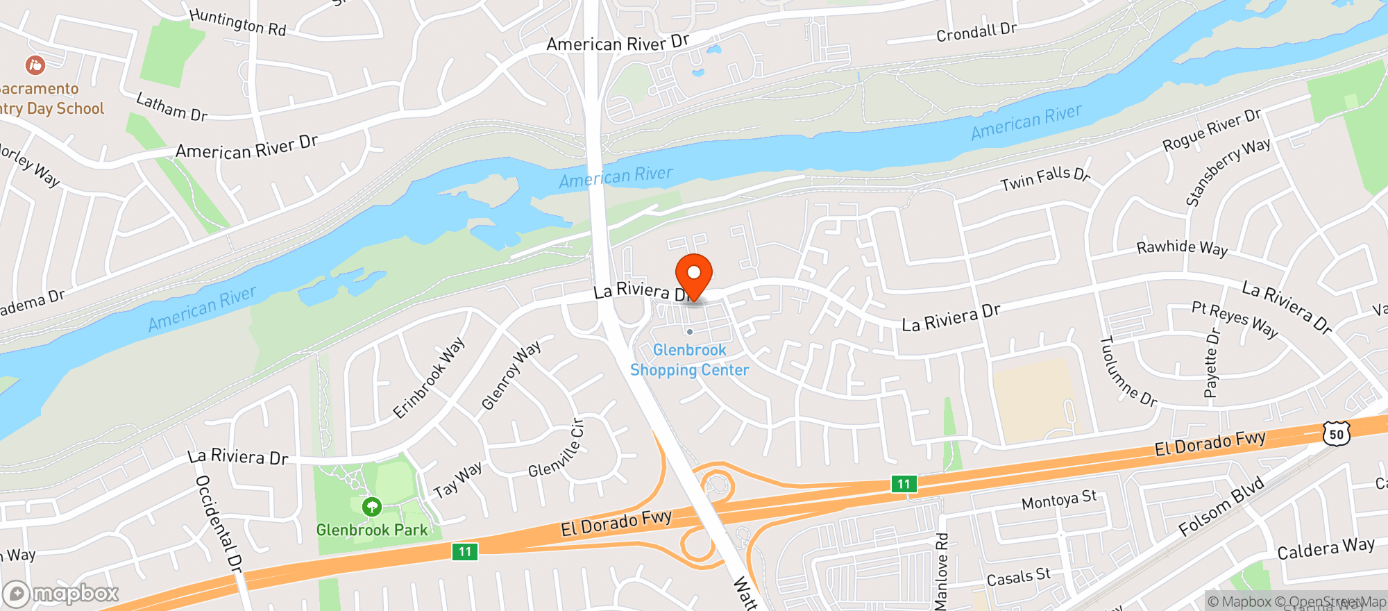 Map showing M & N Liquor & Deli