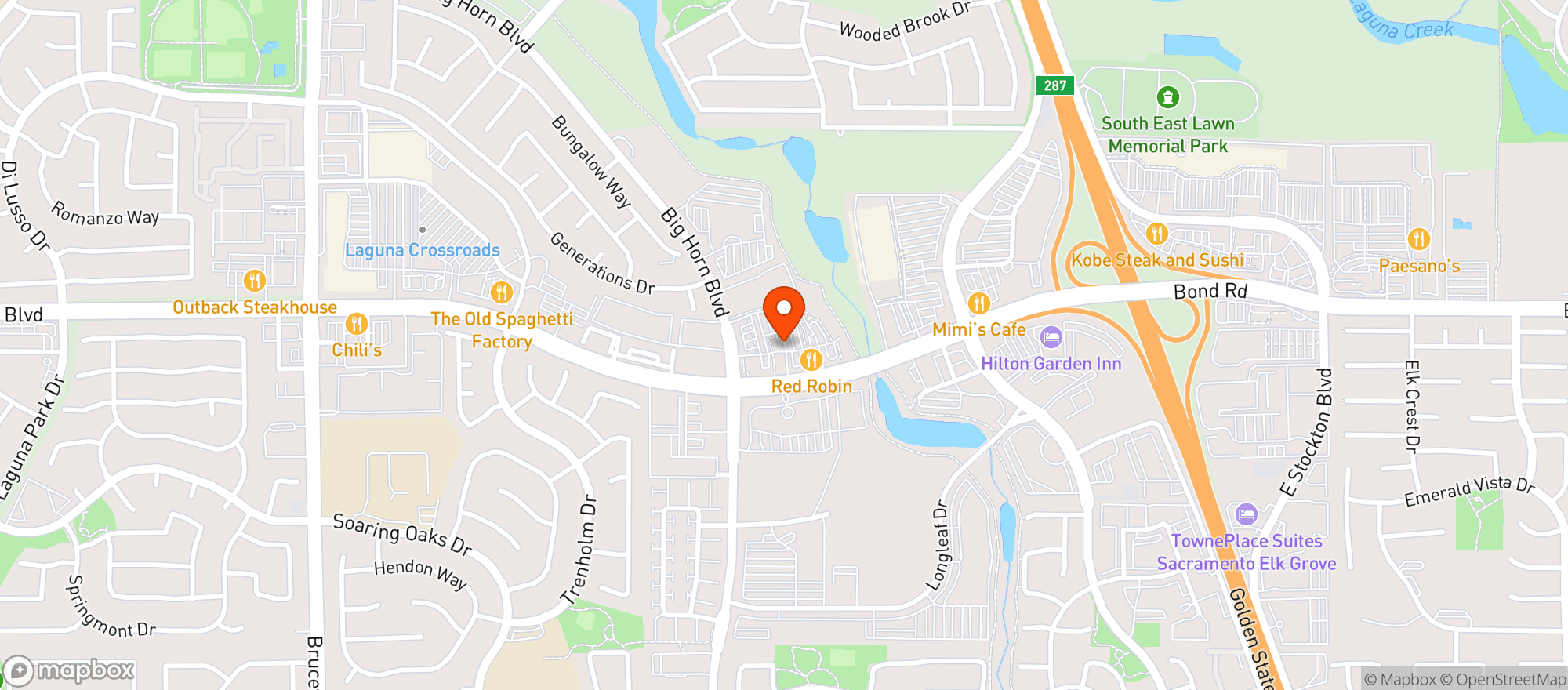 Map showing Sprouts Farmers Market