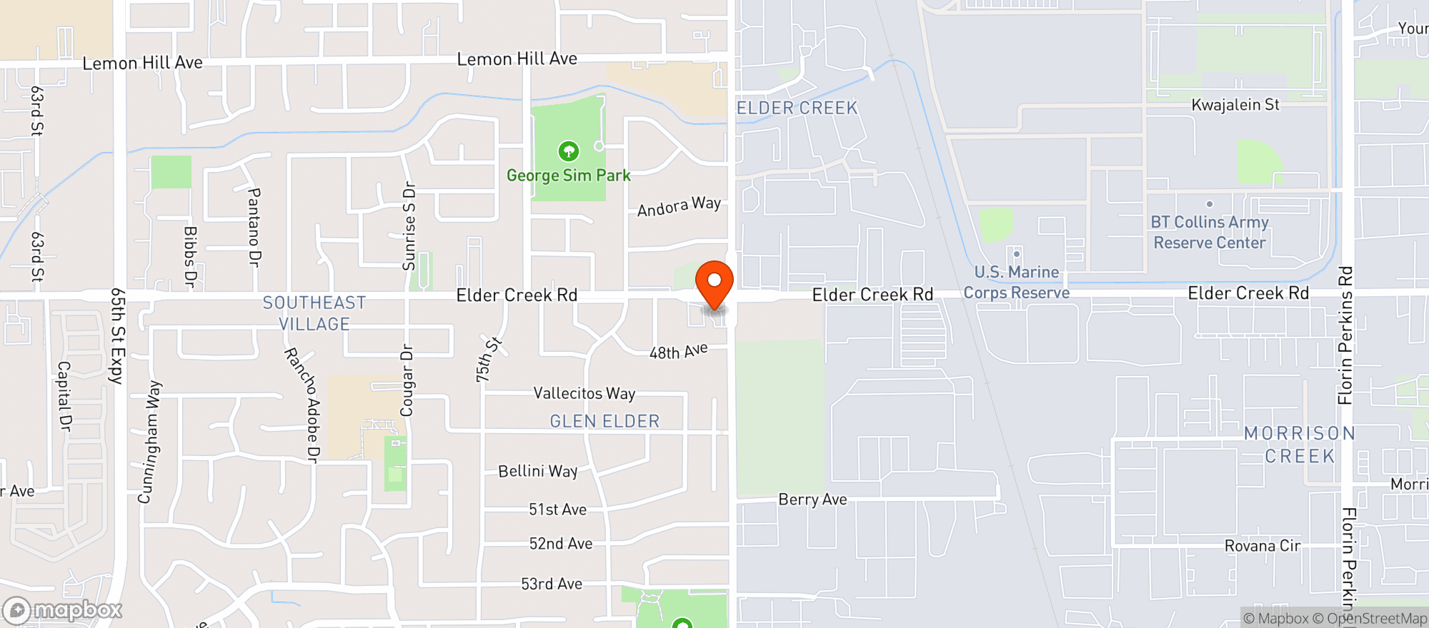 Map showing Ampm