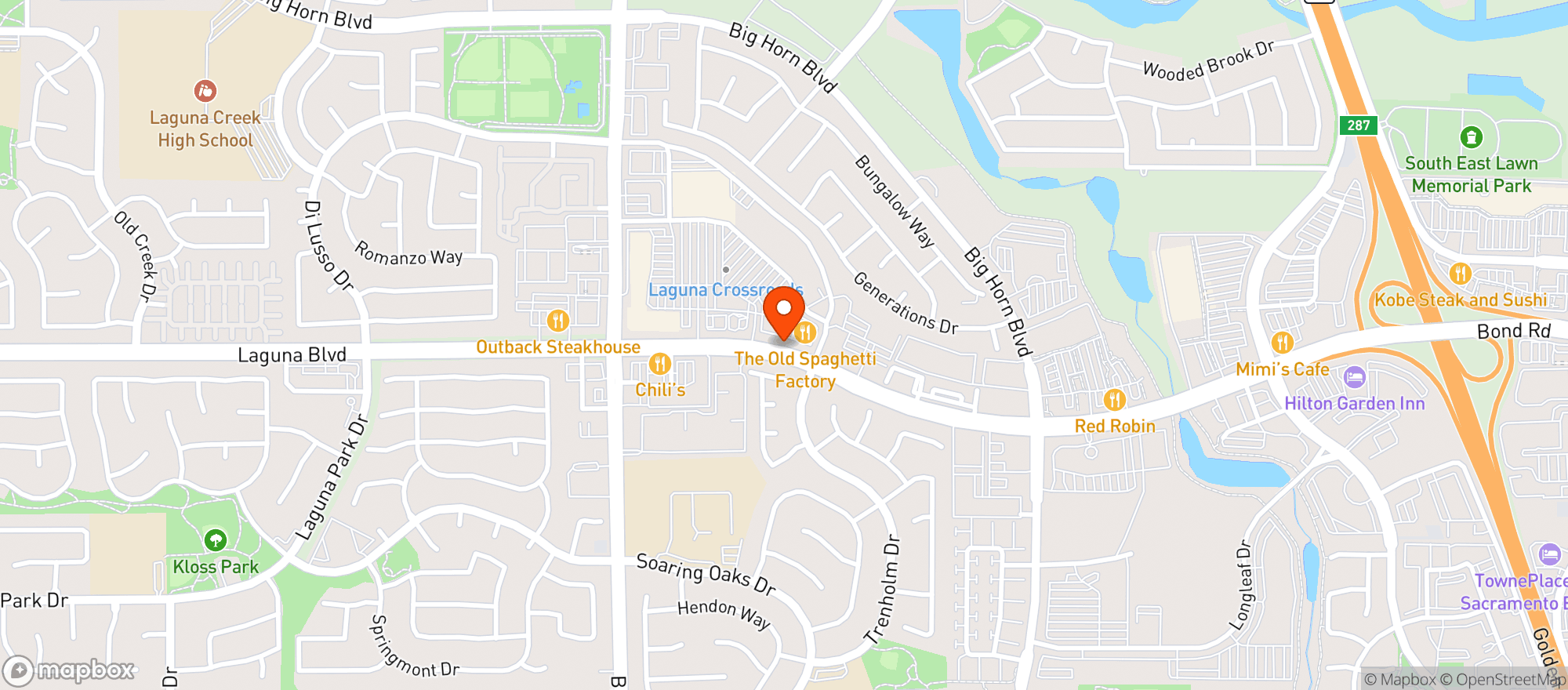 Map showing Total Wine & More