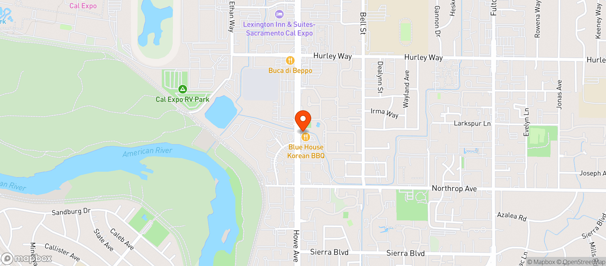 Map showing Prestige Liquors & Wine