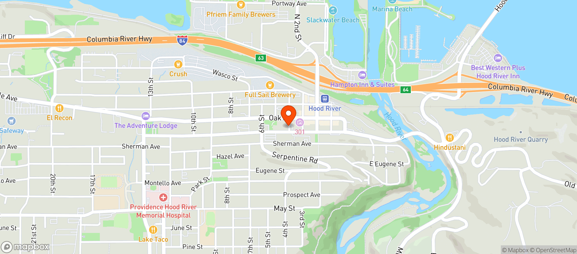 Map showing Mugen Noodle