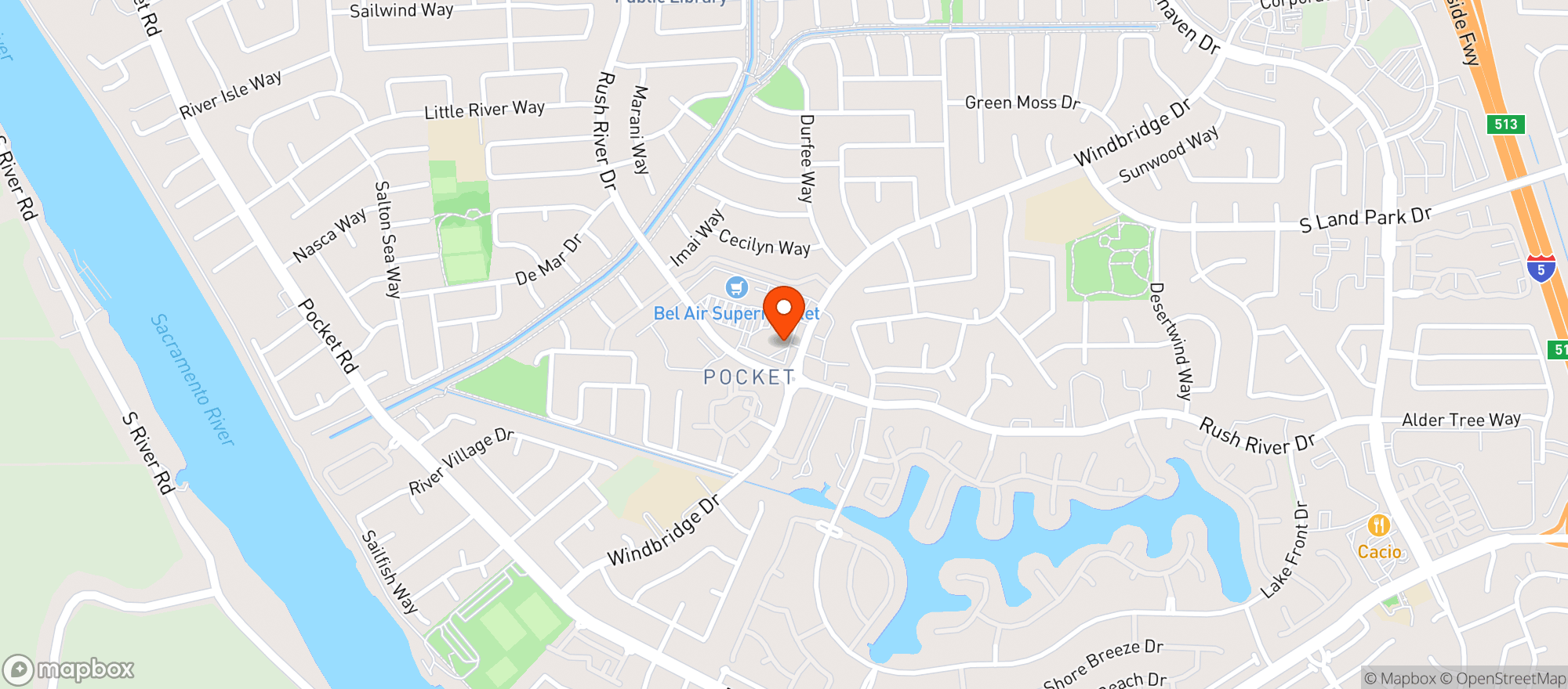 Map showing Bros Liquor