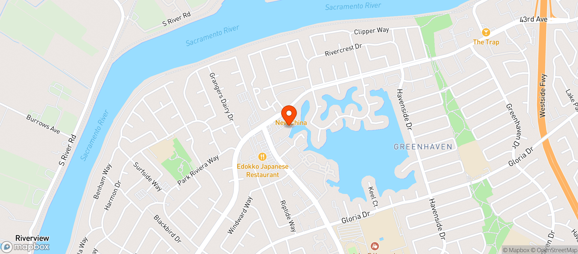 Map showing Bodega Kitchen and Cocktails