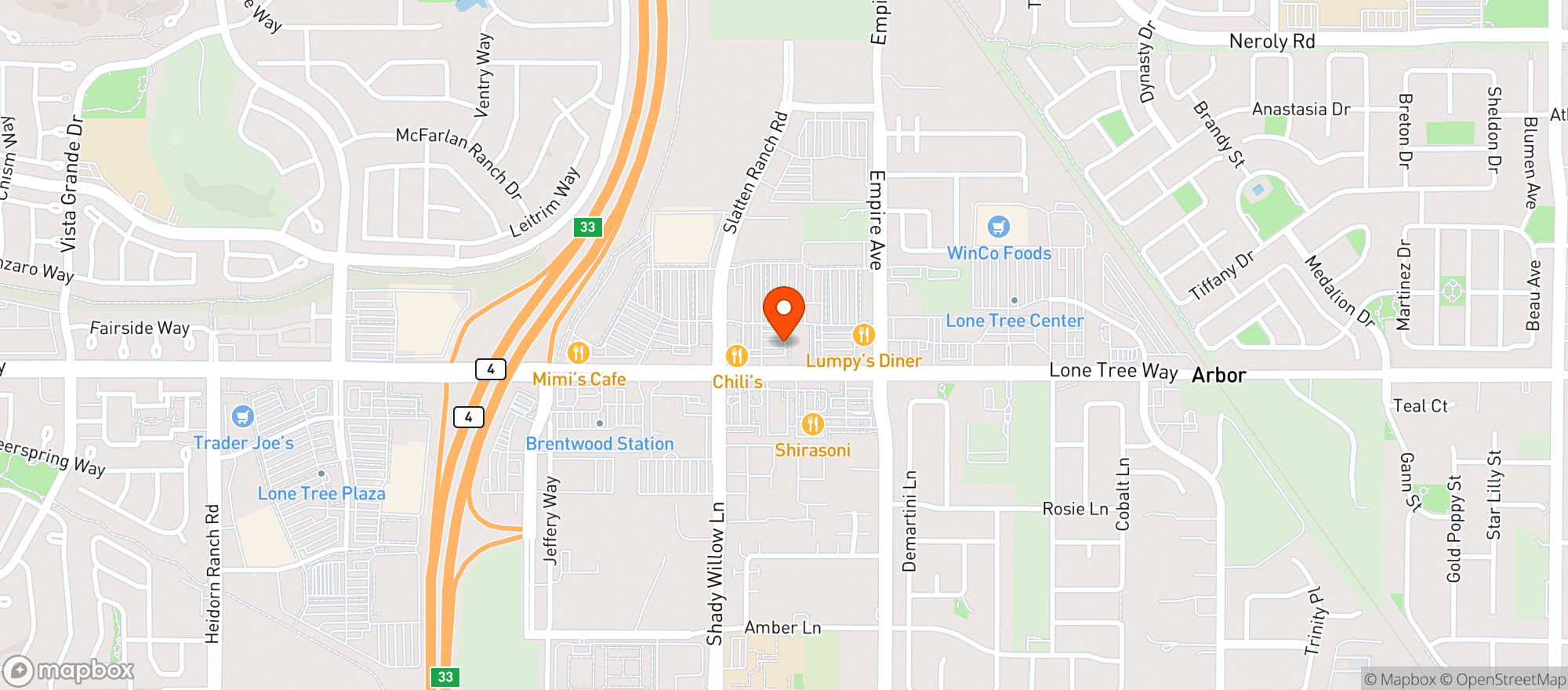 Map showing Bevmo!