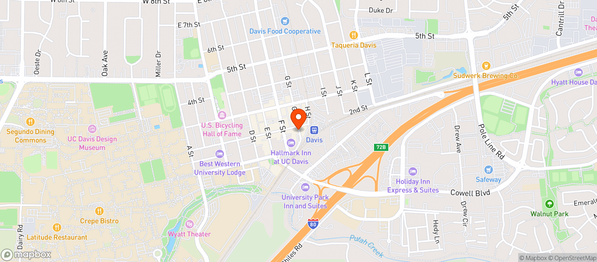 Map showing Paesanos