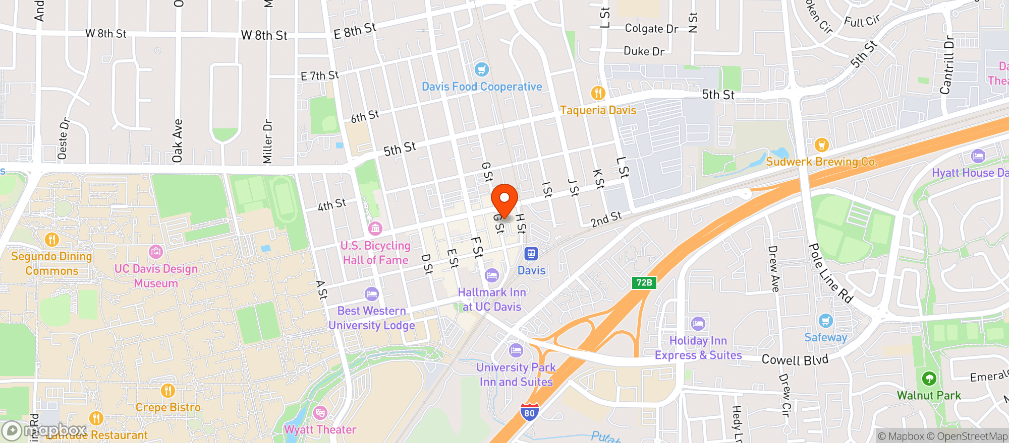 Map showing Wunderbar