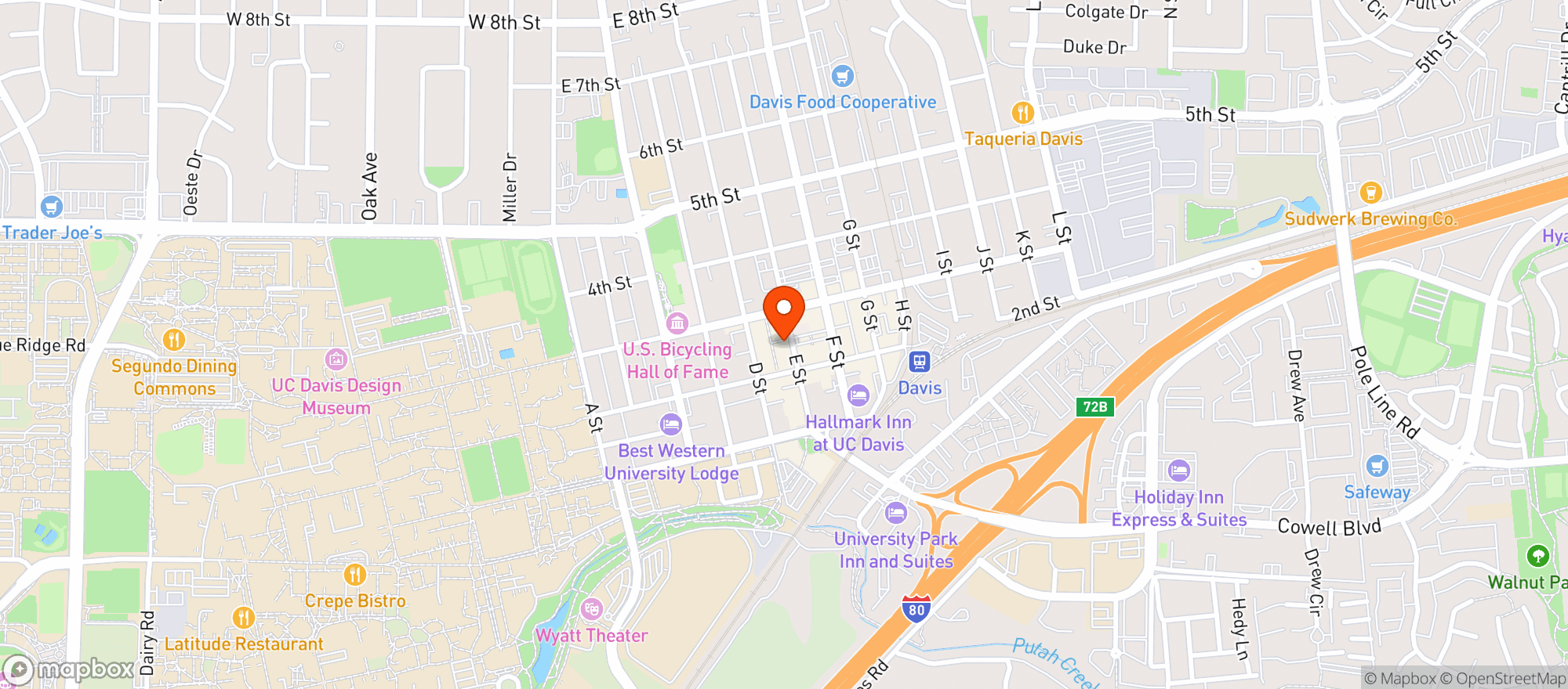Map showing Bull N Mouth