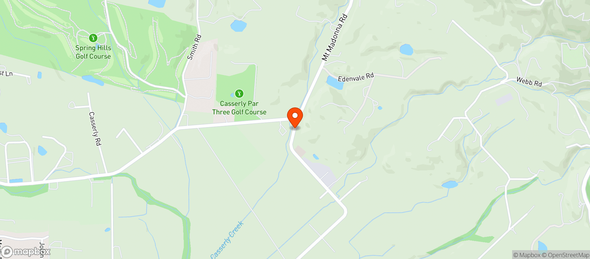 Map showing Casserly Market