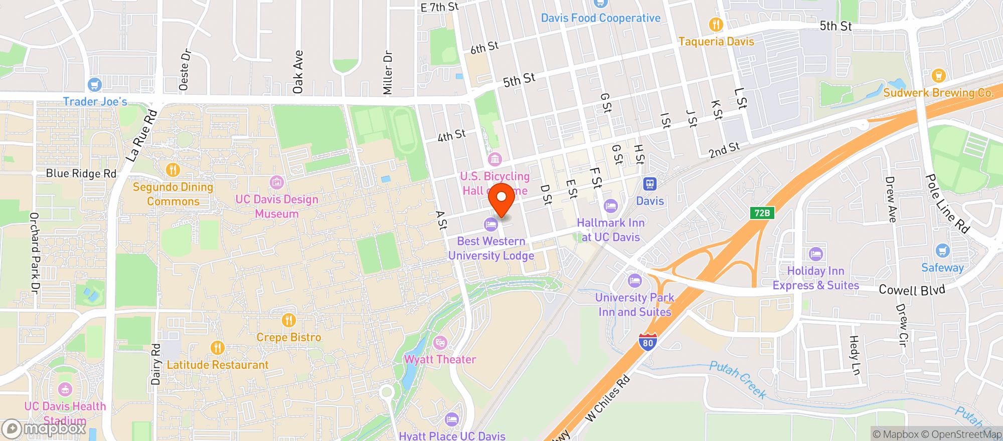 Map showing Fast And Easy Mart - 22
