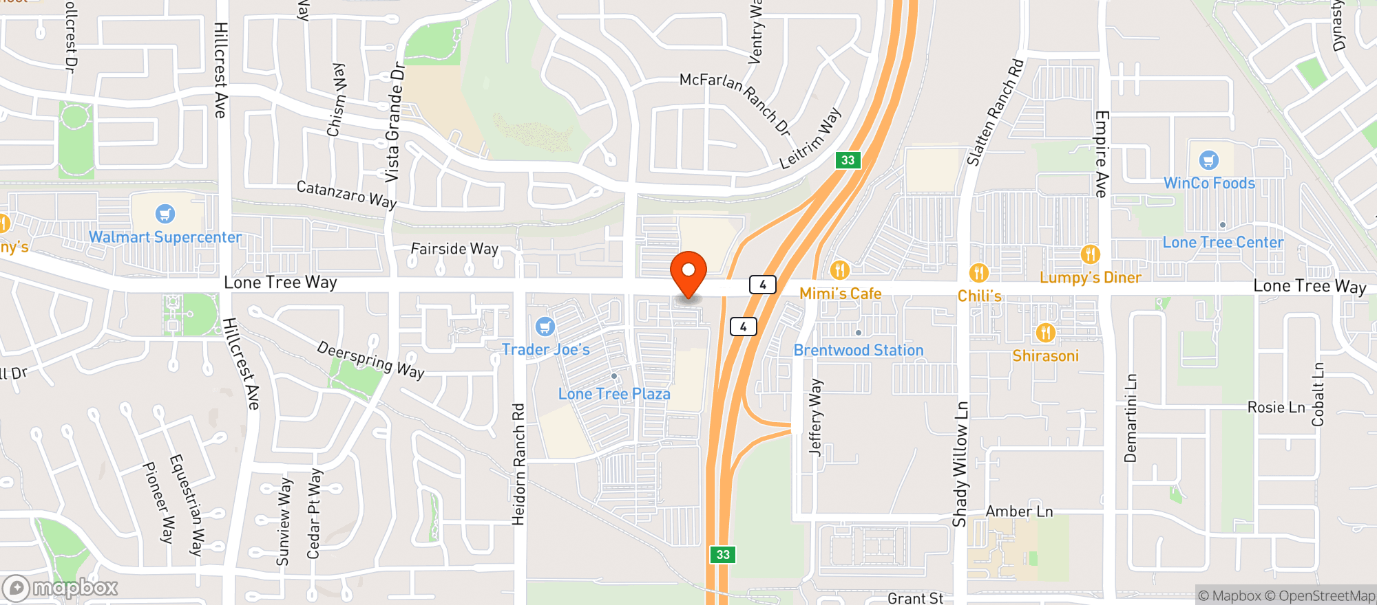 Map showing Mariscos Acuario Seafood And Grill