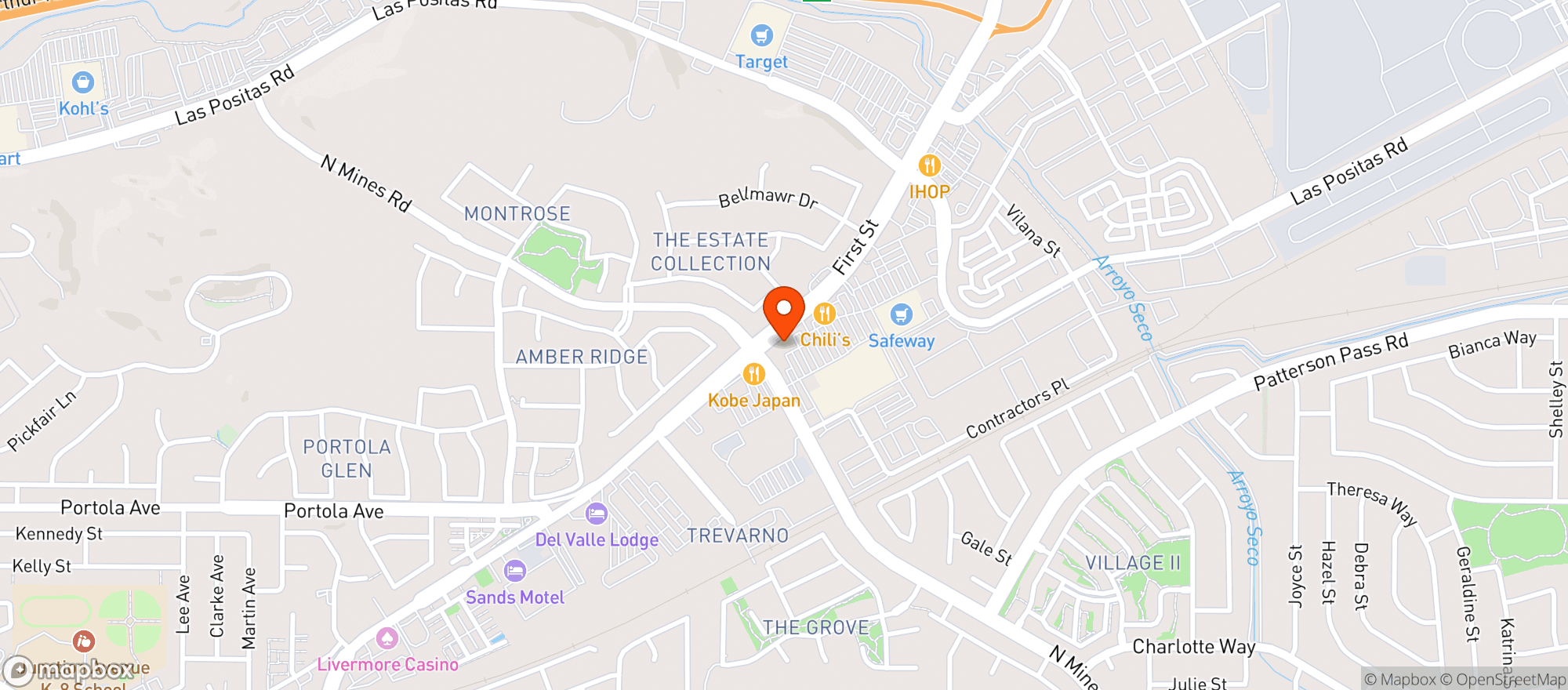 Map showing Gnc - 3008 - 4225 First Street