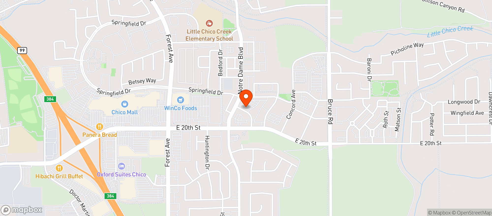 Map showing Daycamp Coffee