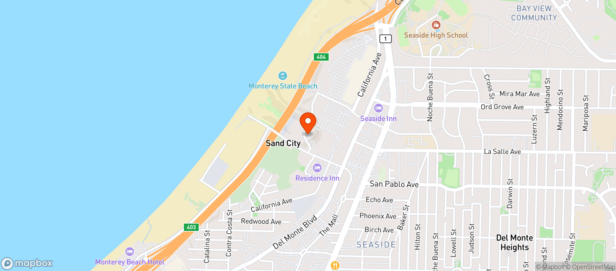 Map showing Total Wine & More